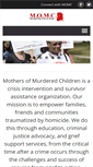 Mobile Screenshot of mothersofmurderedchildren.org